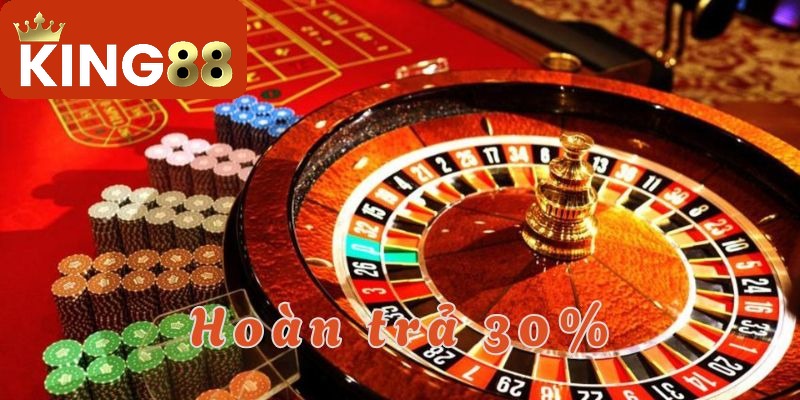 Hoàn trả 30% tại King88 - Khuyến mãi hấp dẫn nhất năm 2025