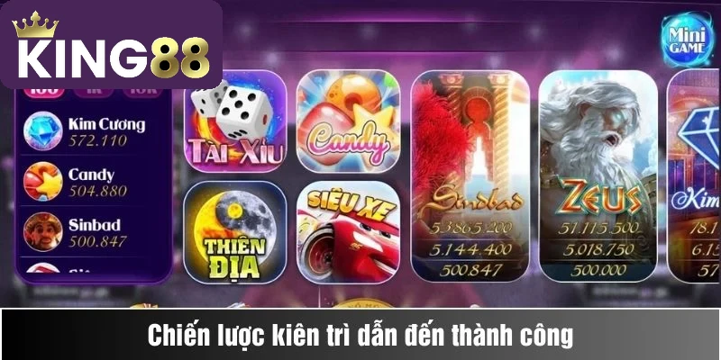 Chiến lược kiên trì dẫn đến thành công