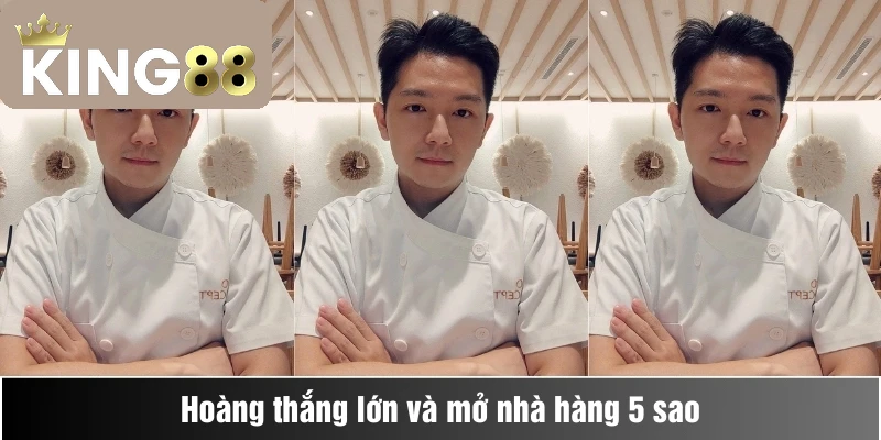 Câu chuyện căn bếp từ thiện của anh Hoàng và bí mật đầu tư vào "King88" thắng hơn 2 tỷ 3 Trải qua bao khó khăn, Hoàng đã nếm trái ngọt